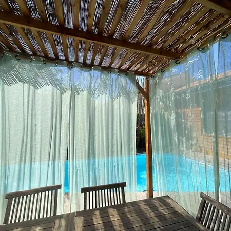 Ferienhaus Charmante Maison Avec Piscine Pres Bordeaux